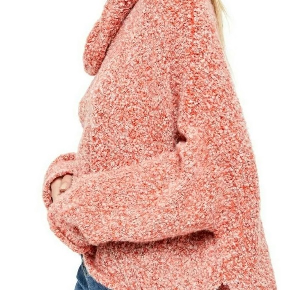 NWT Free People BFF Sweater Red Lotus Soft Warm - Picture 2 of 4